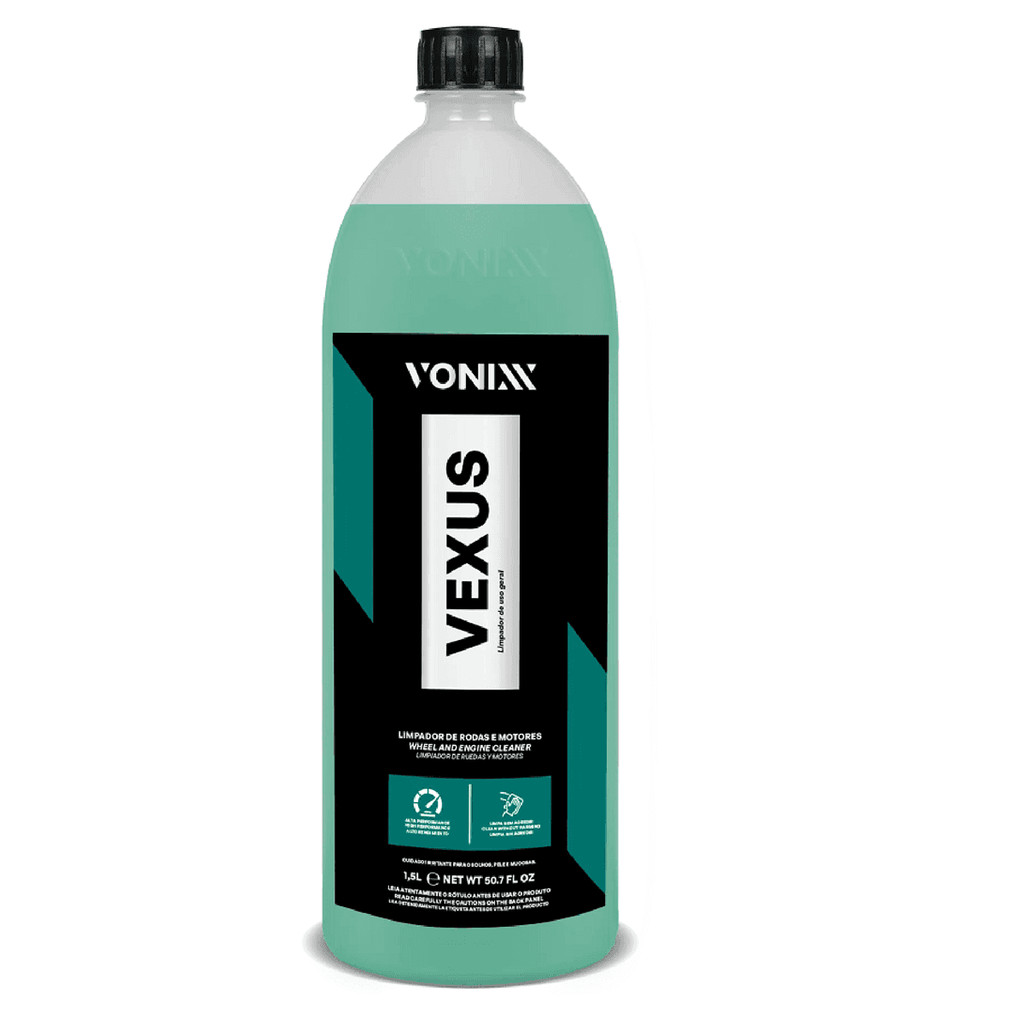 Vexus 1,5l Vonixx Limpador Rodas Motor Uso Geral Carro Moto
