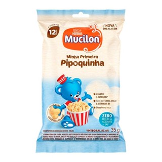 Snack Mucilon Minha Primeira Pipoquinha Milho 35g em Oferta na Shopee