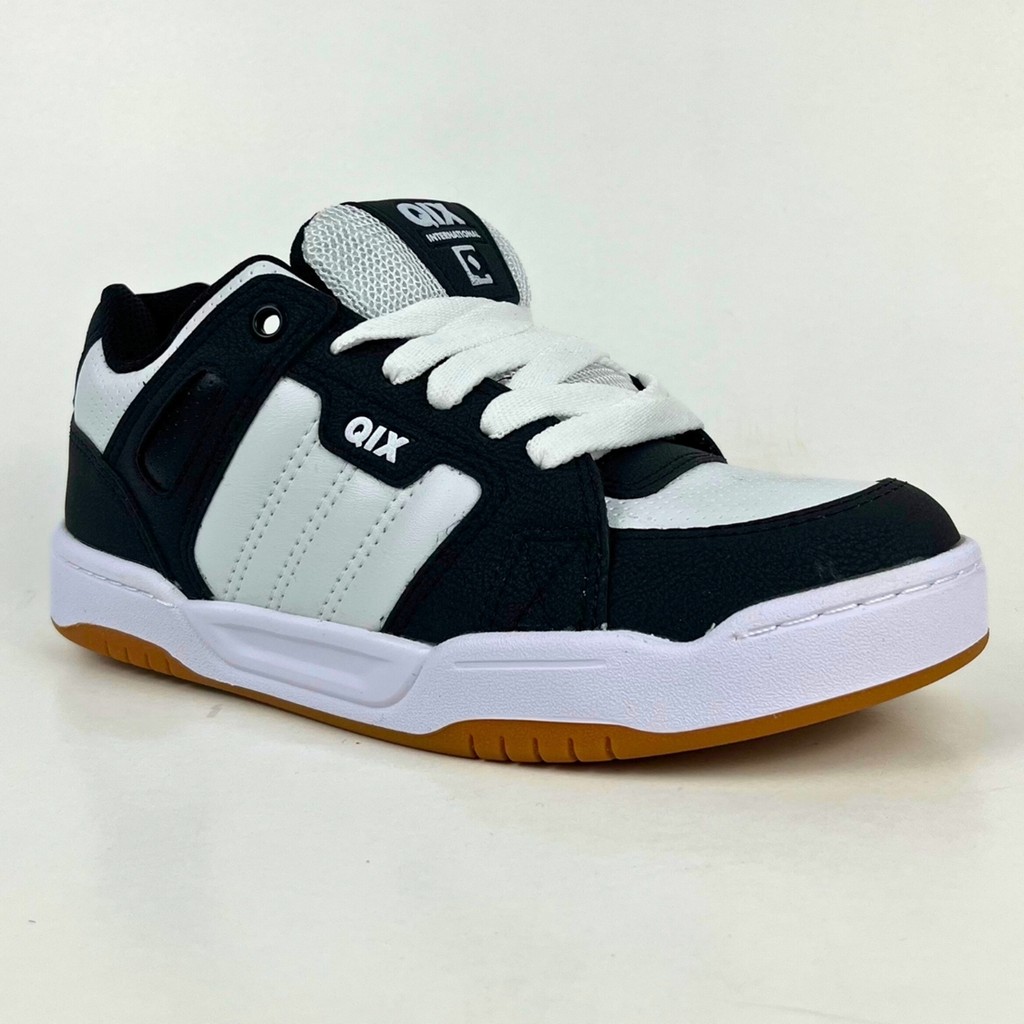 Tênis Qix Square Preto/Branco Original