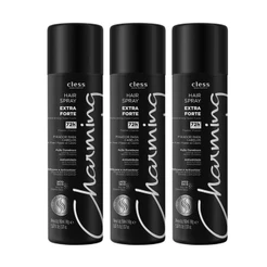 Kit Hair Spray Charming Extra Forte 150ml 3 unidades