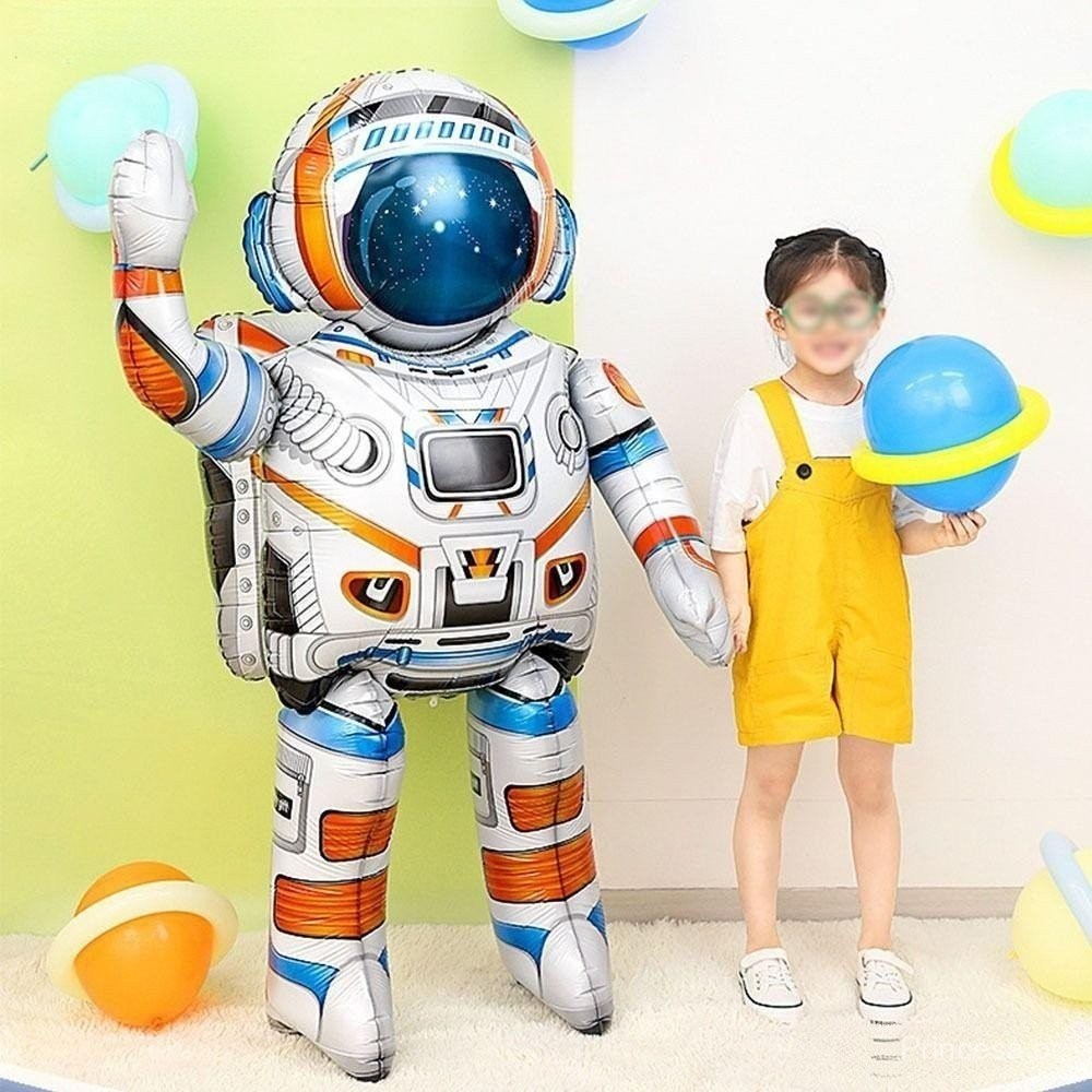 Balão De Foguete Espacial Astronauta Insuflável Em Pé Forma Gigante Bebê em Oferta na Shopee