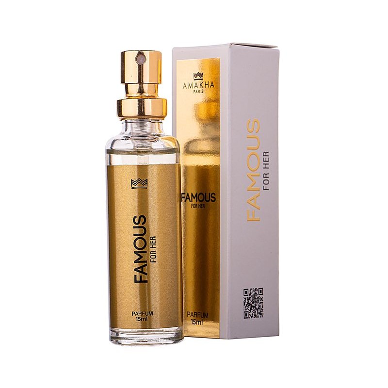 Deo Colônia Feminino Famous for Her 15ml - Amakha Paris em Oferta na Shopee