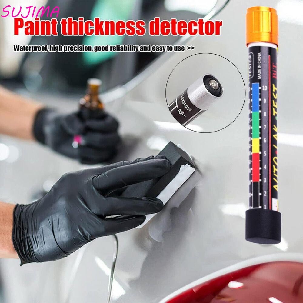 Caneta Testadora De Espessura De Pintura De Carro SUJIMA , Medidor De Testador De Revestimento De Plástico Lak , Indicad