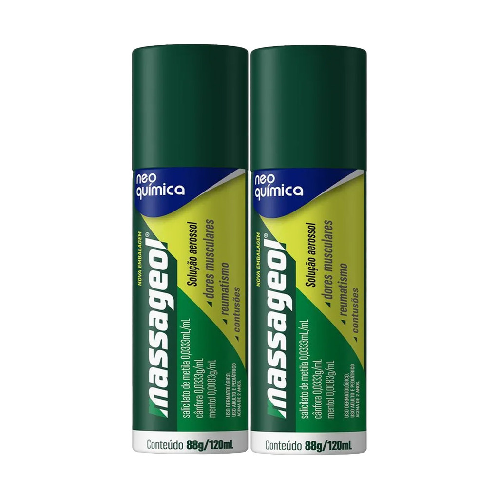 Kit 2 Und Massageol Aero 120ml em Oferta na Shopee