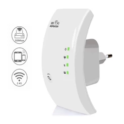 Repetidor De Sinal Amplificador Wireless Wifi 300mbps