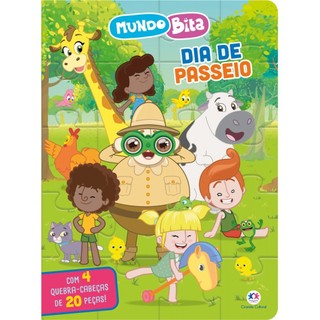 Livro Quebra-cabeça com 20 peças Mundo Bita - Livro com quebra-cab em Oferta na Shopee
