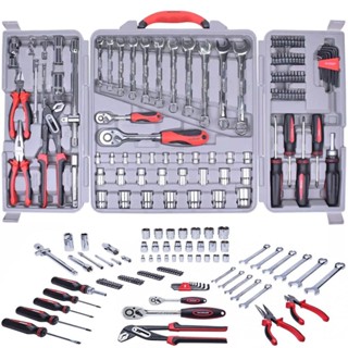 Jogo de Ferramentas 110 Peças Profissional CR-V Worker em Oferta na Shopee