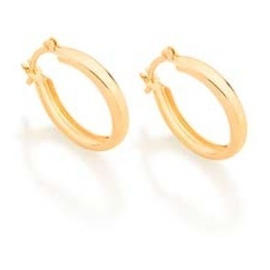 Brinco Argola Lisa, Med. 1,6 Cm Rommanel 520901a em Oferta na Shopee