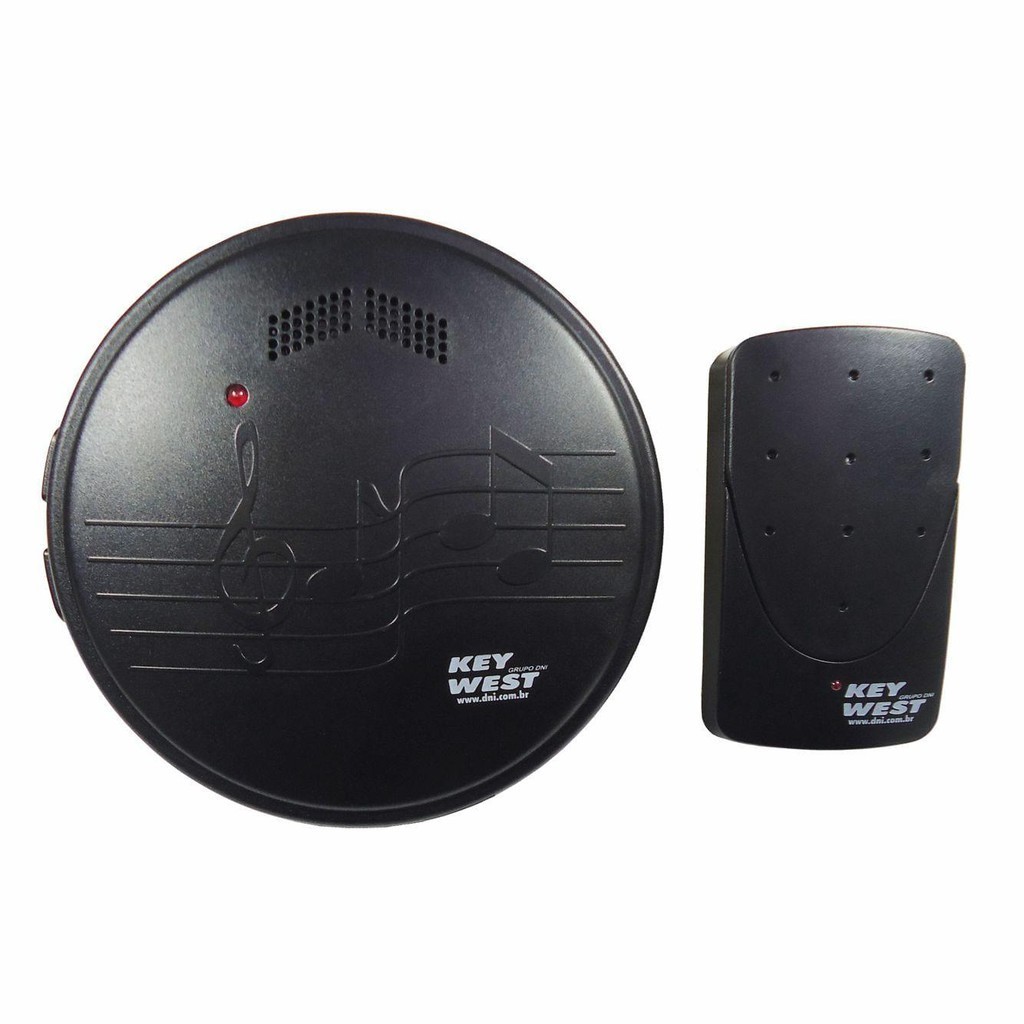 Campainha Residencial Wireless a pilha com Ajuste de Volume - DNI 6391 em Oferta na Shopee