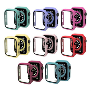 Kit 5 Capa Case Compatível Apple Watch 38 40 41 42 44 45 Bumper Proteção Com Vidro em Oferta na Shopee