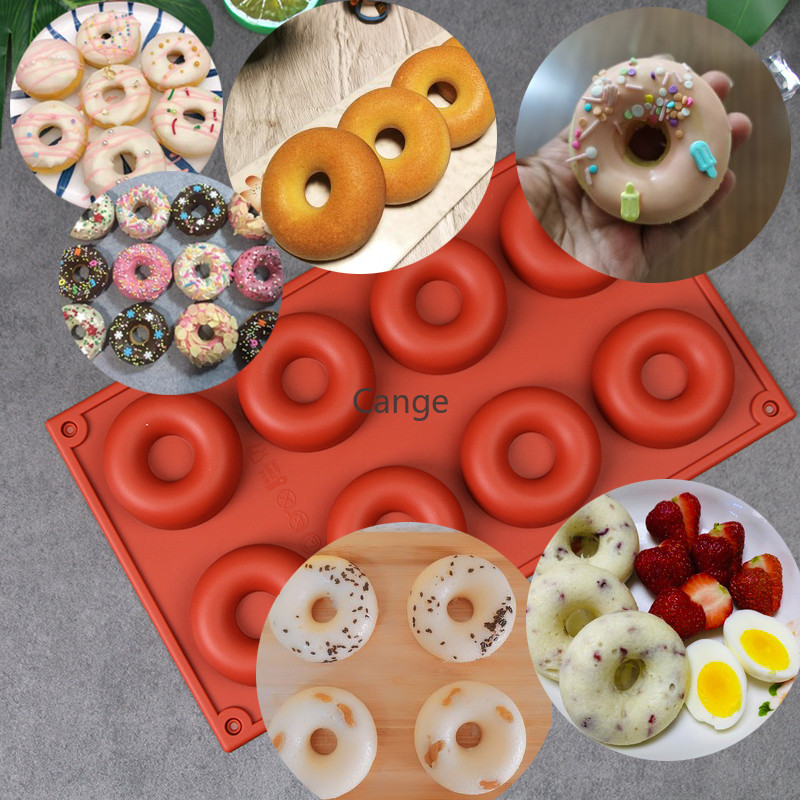 Molde De Bolo De Sílica Donut , Decorativo De chocolate Para Virar Açúcar , Tigela Arroz Pastelaria