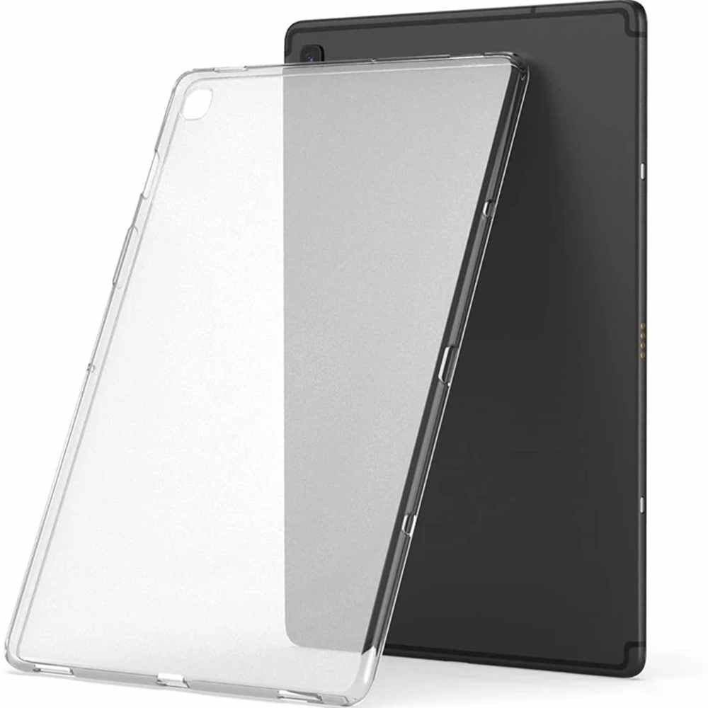 Caixa Simples Transparente Para Samsung A9 2023 Tab A 7 10.1 S4 S6 Anti-Riscos TPU S9 Ultra S8 Premium Tablet Case