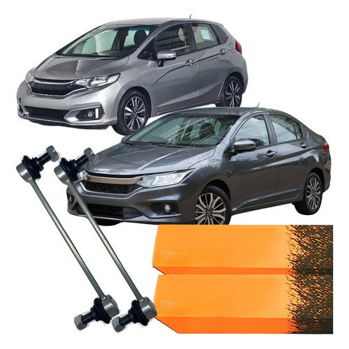 Par Bieleta Suspensão Original Dianteira City Fit em Oferta na Shopee