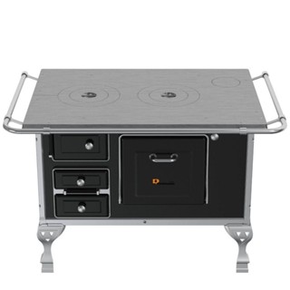 Fogão a Lenha Petrycoski N2 Direito Chapa em Ferro Fundido Sem Tampa em Oferta na Shopee