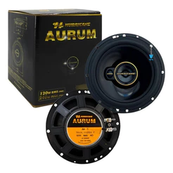 Kit 2 Alto Falante 6 Pol 120w Triaxial A6t Aurum Hurricane