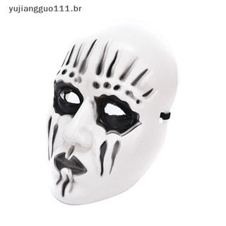 # BR Banda De Slipknot Joey Jordison Máscara De Resina Para Festa De Halloween Mascarada Cosplay Props .