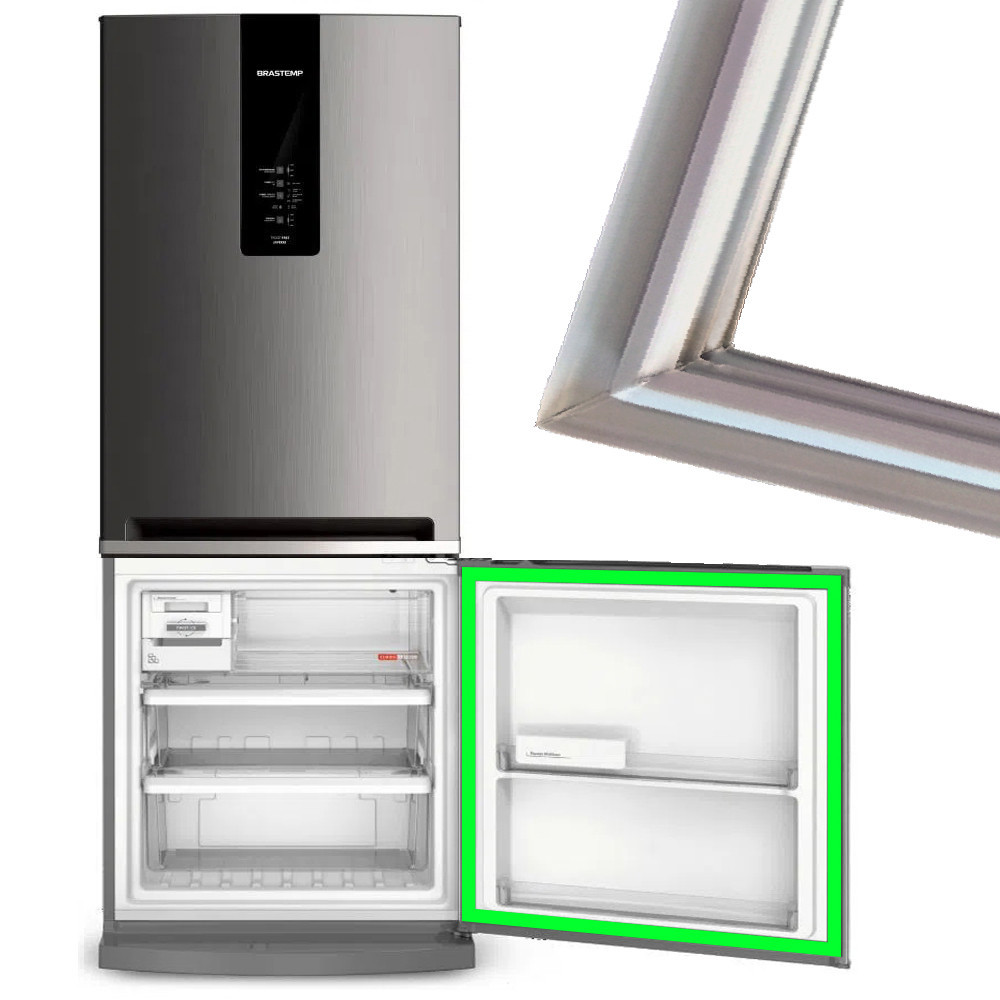 Gaxeta Do Freezer Geladeira Para Brastemp Modelo: Bre50 em Oferta na Shopee