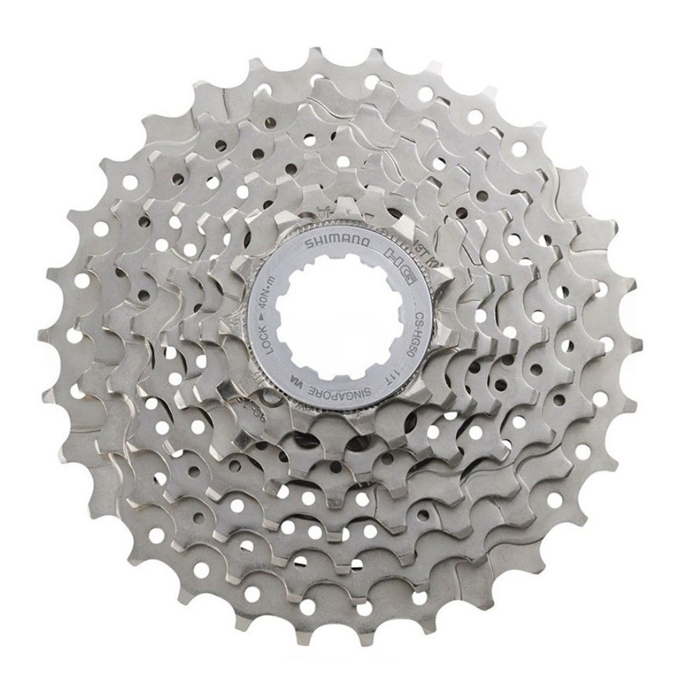CASSETE 8V SHIMANO CLARIS CS-HG50 11/28D - PRATA - Sports & Outdoors