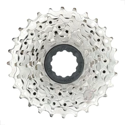 CASSETE 9V SUNRACE M96 11/28D PRATA - ROAD/SPEED