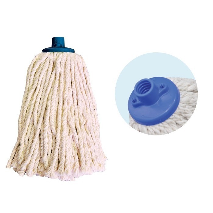 REFIL 30CM MOPINHO com Rosca AZUL PONTA CORTADA  BRALIMPIA em Oferta na Shopee