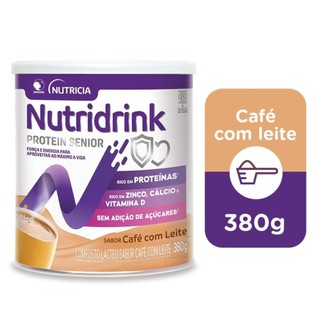 Nutridrink Protein Sabor Cafe com Leite 380g em Oferta na Shopee