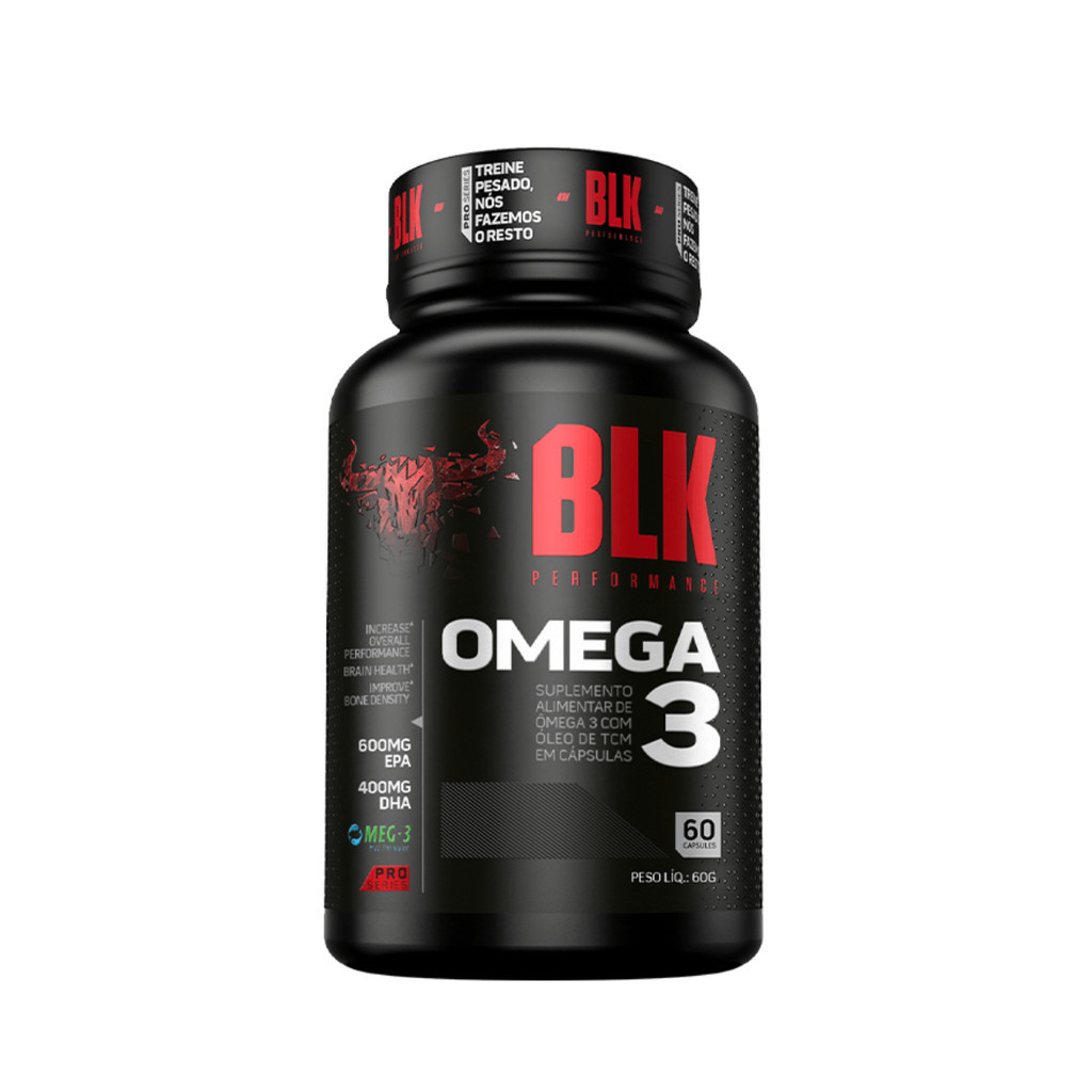 Ômega 3 EPA 600mg DHA 400mg TCM Blk Performance