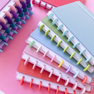 Caderno De Discos inteligente Colors - Capa Dura - Moreih - P , M ou G em Oferta na Shopee