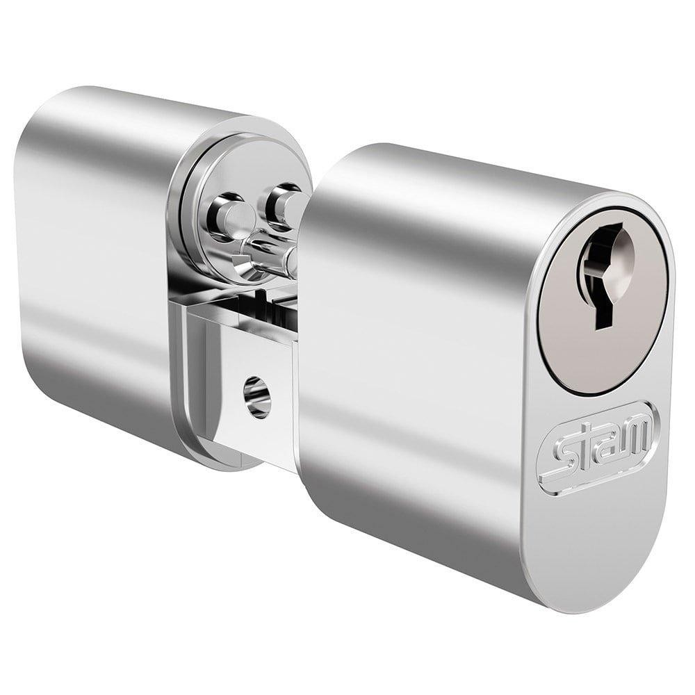 Cilindro Stam 803/804/1801 Cromado com Parafuso em Oferta na Shopee