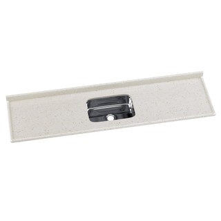 Pia Para Cozinha Em Mármore Sintético Com Cuba Em Aço Inox 199cmx55cm Travertino em Oferta na Shopee
