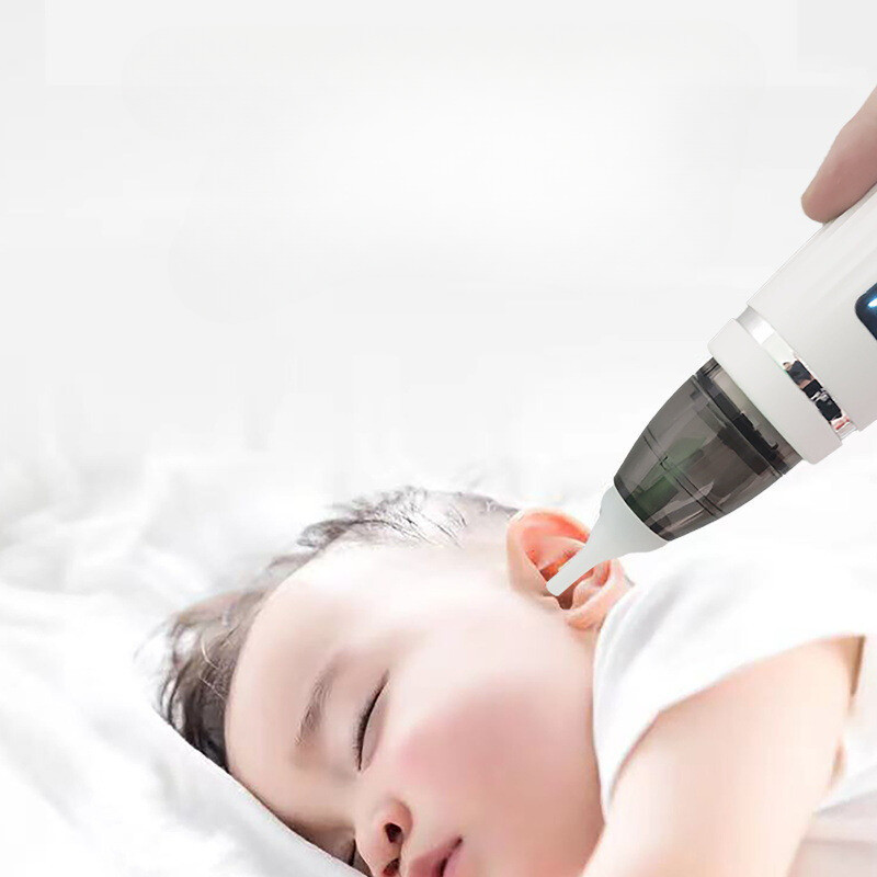 Aspirador Nasal Para Bebês Auricular Elétrico Higiênico
