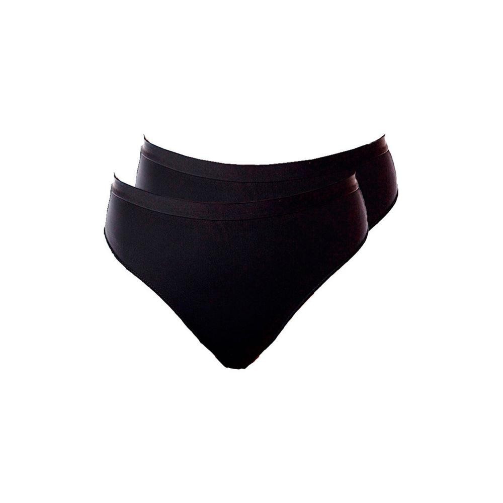 Kit com 2 Calcinhas Alta Pele de Seda Demillus 26826 em Oferta na Shopee