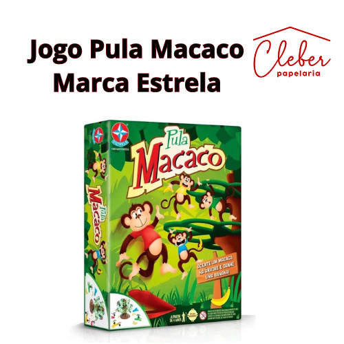 Jogo Brinquedo Pula Macaco Original Estrela