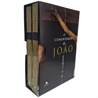 Box Comentário de Mateus e João | D. A. Carson em Oferta na Shopee
