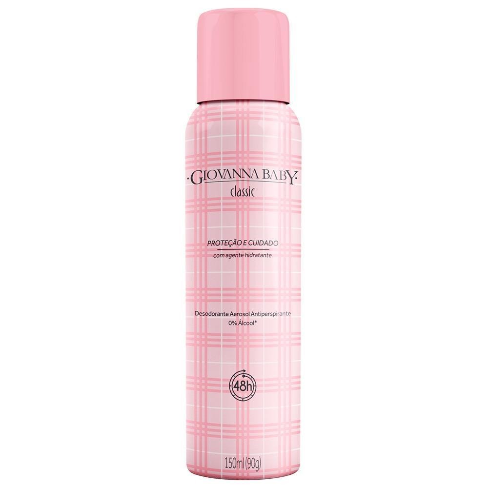 GIOVANNA BABY DESODORANTE AEROSSOL CLASSICO COM 150ML