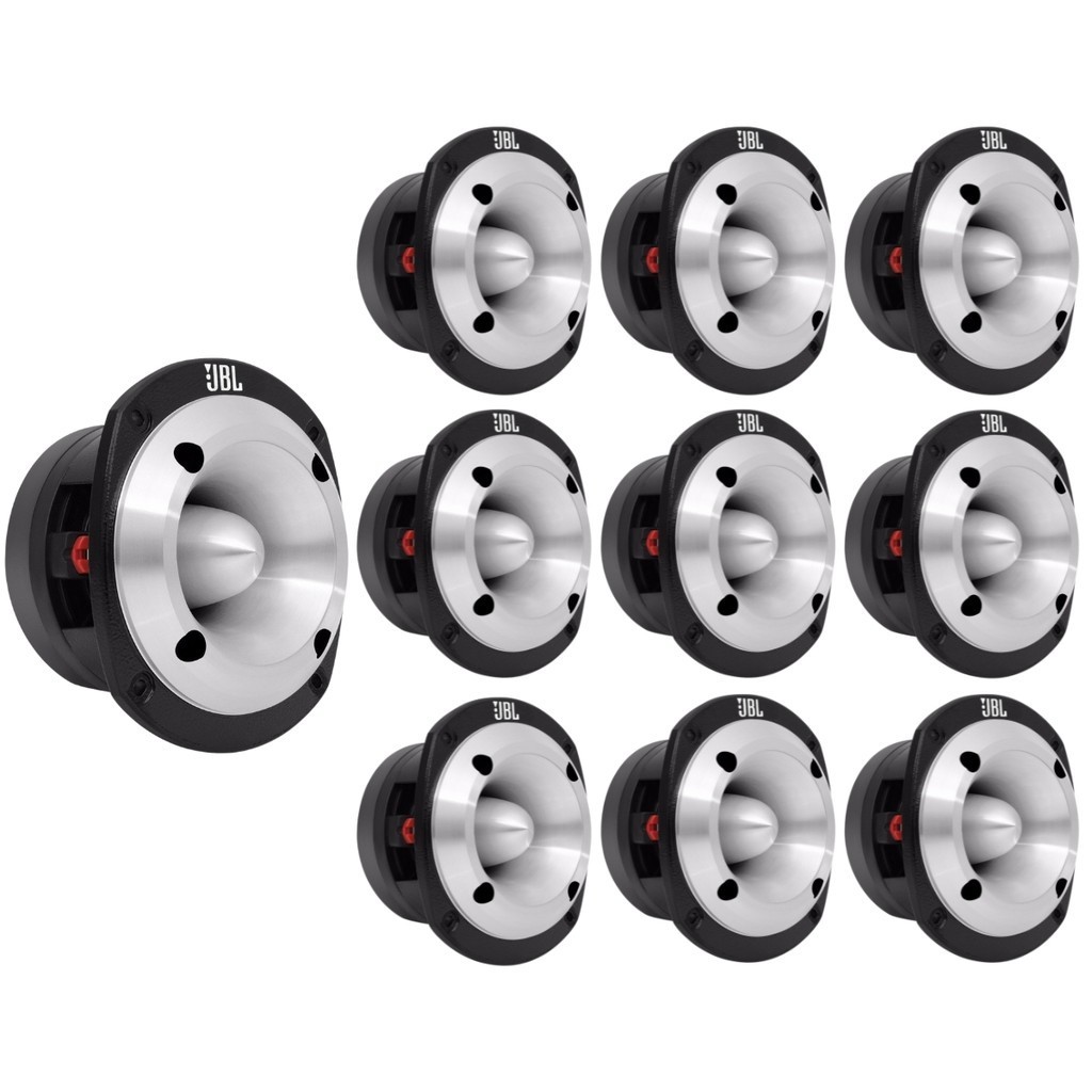 Kit 10 Super Tweeter JBL ST400 Trio 150 Watts RMS em Oferta na Shopee
