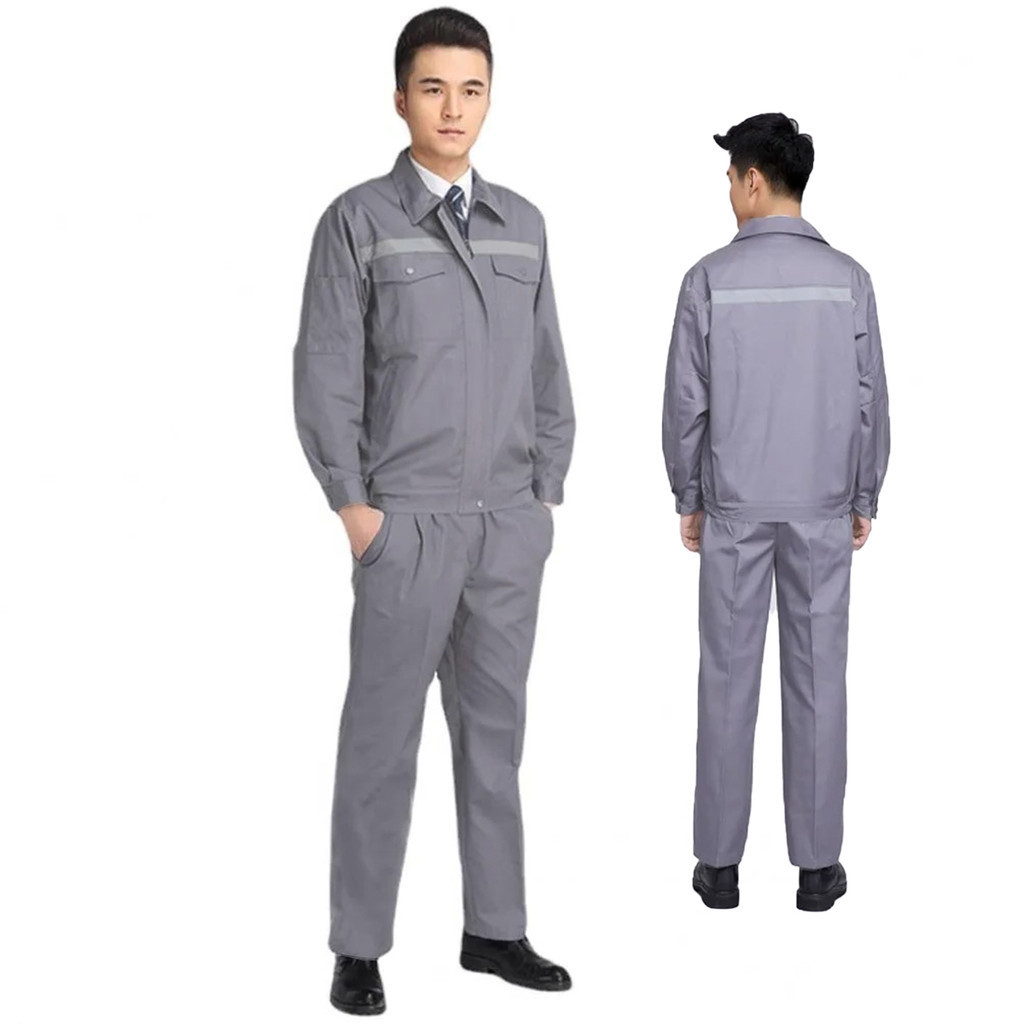 Conjunto Uniforme EPI Faixa Refletiva Segurança Profissional Obra Construçao Civil Operario Mecanico Serviço Eletricista Trabalho