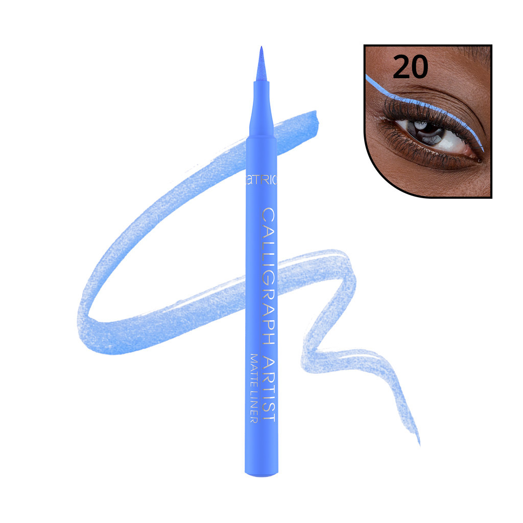 Delineador Catrice Matte Calligraph Artist cor 020 Ocean Flirt - Beauty