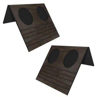 Kit 02 Esteiras Bandeja Com Suporte Para Copos Para Sofá MDF Tabaco G20 - Gran Belo em Oferta na Shopee