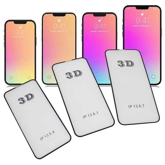 Película Iphone De Vidro 3d Full Para iPhone Proteção de Tela completo