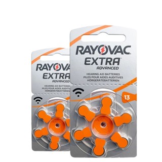 12 Pilhas Baterias 13 Pr48 Aparelho Auditivo Rayovac 2 Cartelas C/ 6 Unidades