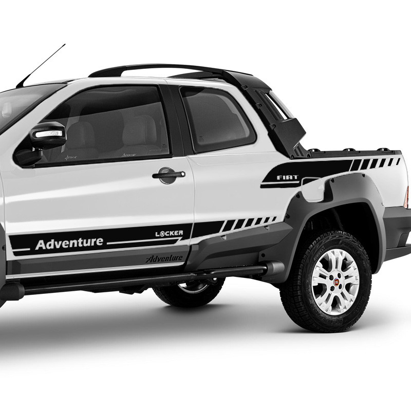 Kit Faixa Strada Adventure Locker 2008/2013 Adesivo Lateral Genérico em Oferta na Shopee