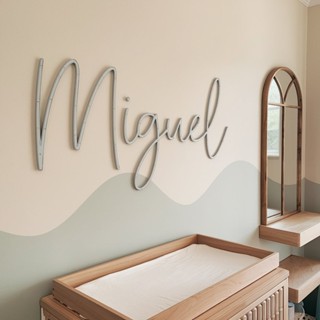 Miguel Nome Decorativo 3D Personalizado em MDF em Oferta na Shopee