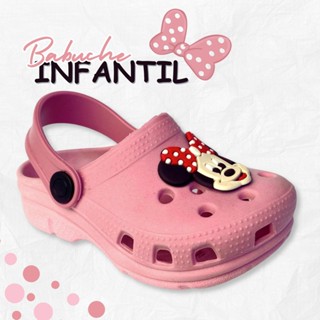 Babuche Chinelo Sandália Minnie Infantil Menina - Criança em Oferta na Shopee