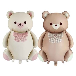 Balão Metalizado Ursinho Grande 90cm Festa Decoração em Oferta na Shopee