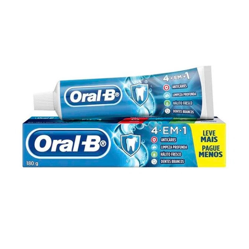 Creme Dental Oral B 4 em 1 180g em Oferta na Shopee