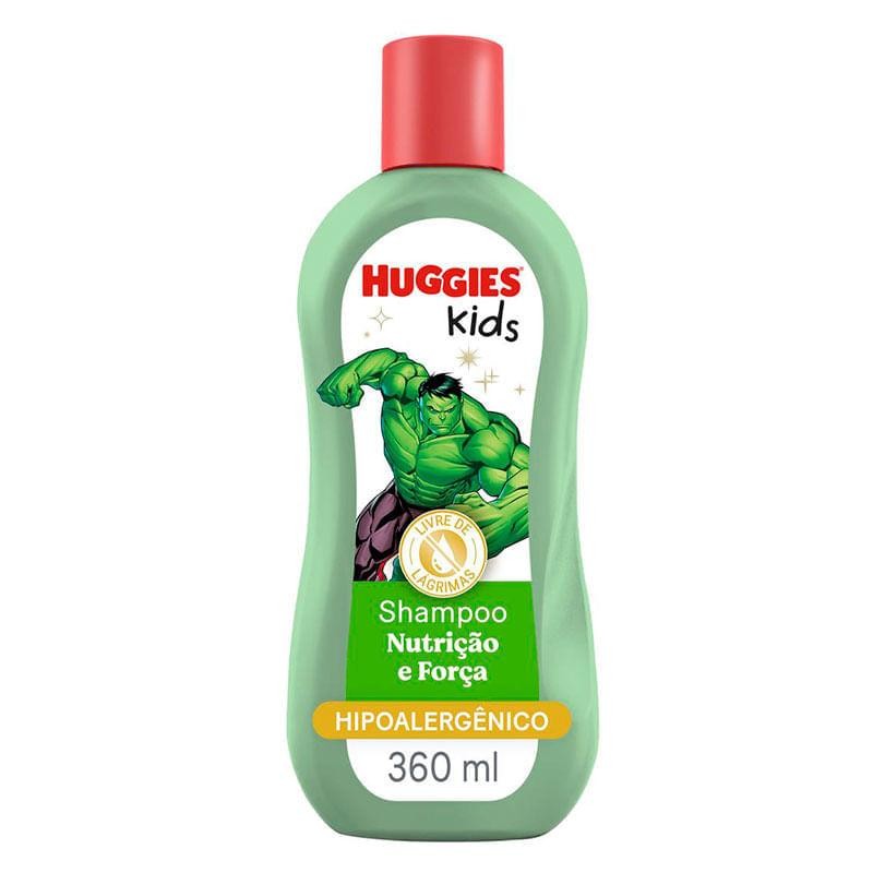 Shampoo Huggies Kids Hulk Nutrição e Força 360ml em Oferta na Shopee