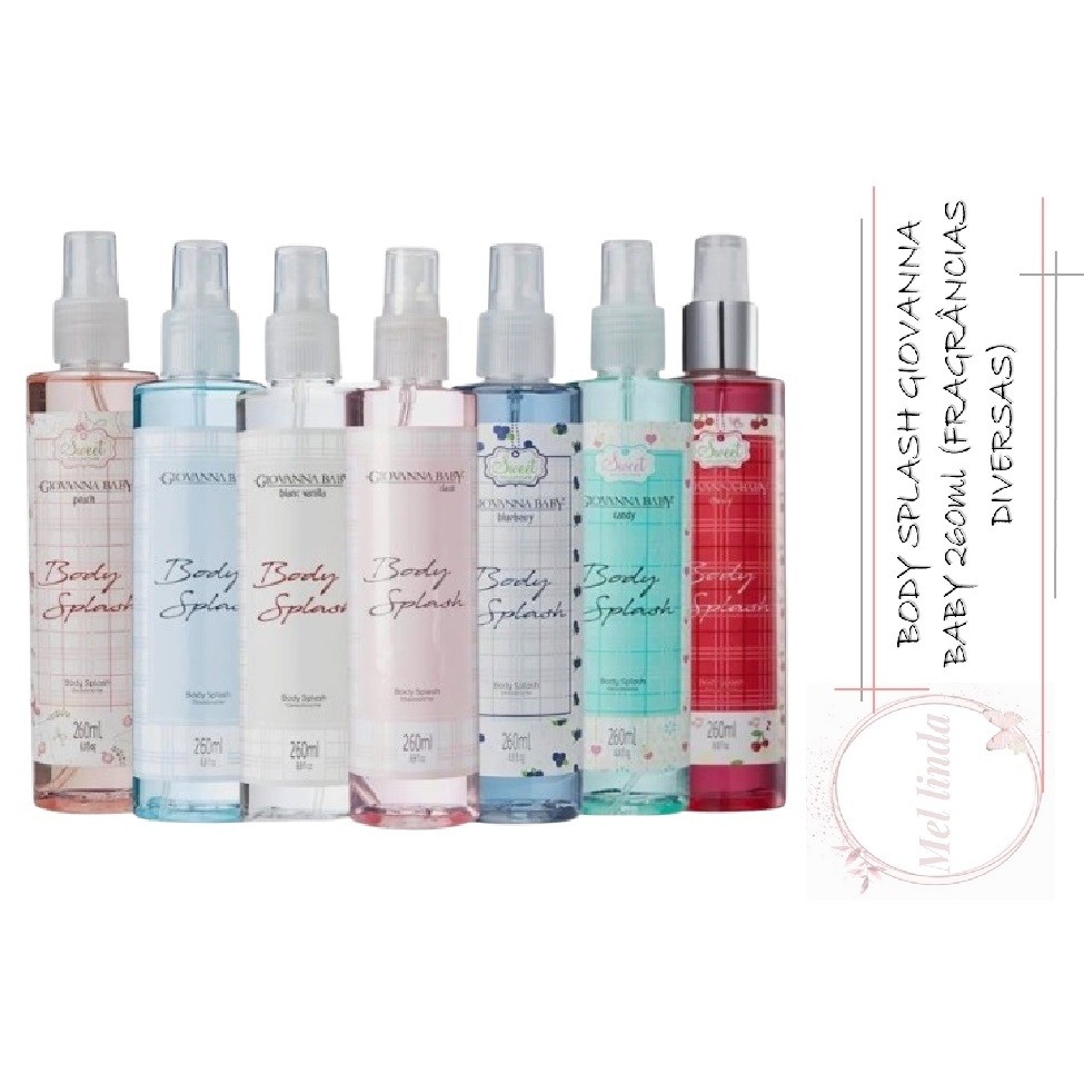 Body Splash Giovanna Baby 260ml (escolha a fragrância) em Oferta na Shopee