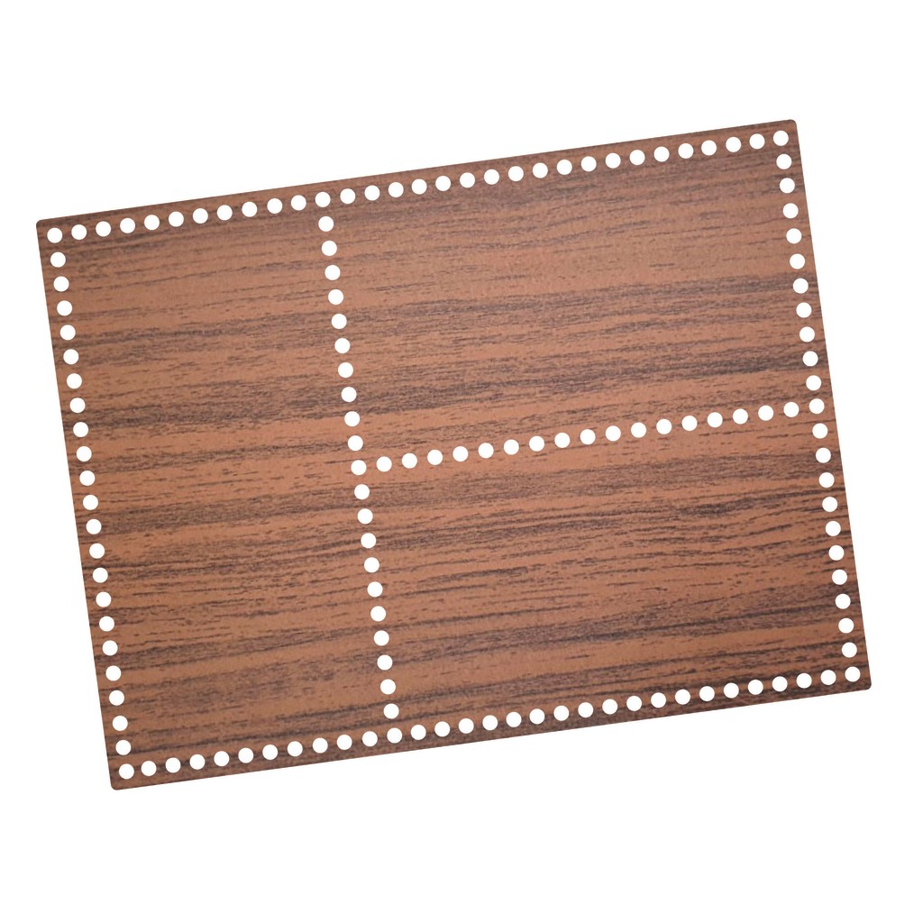 Bases Mdf Crochê Bandeja Kit Higiene 30x40cm Divisorias — imagem 2 de 2