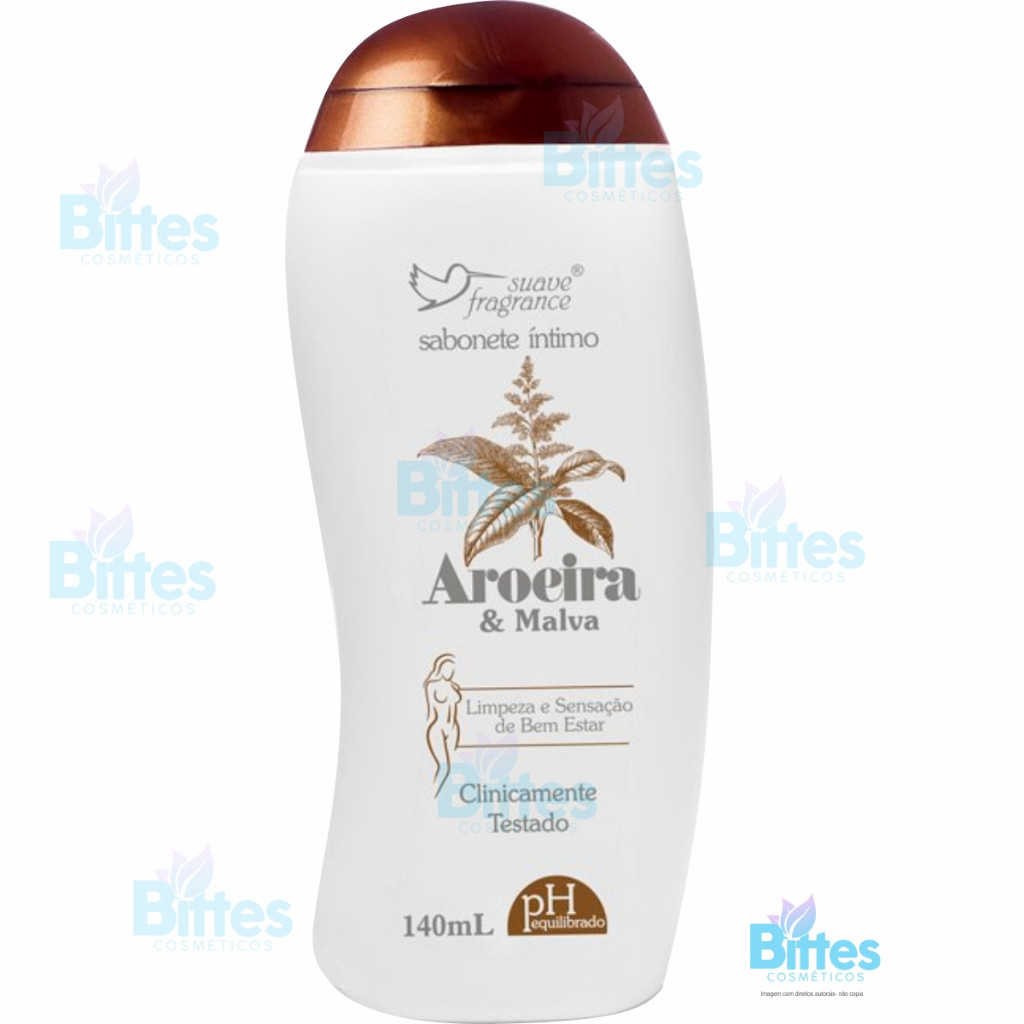 SABONETE AROEIRA E MALVA SUAVE FRAGRANCE 140 ML PH EQUILIBRADO