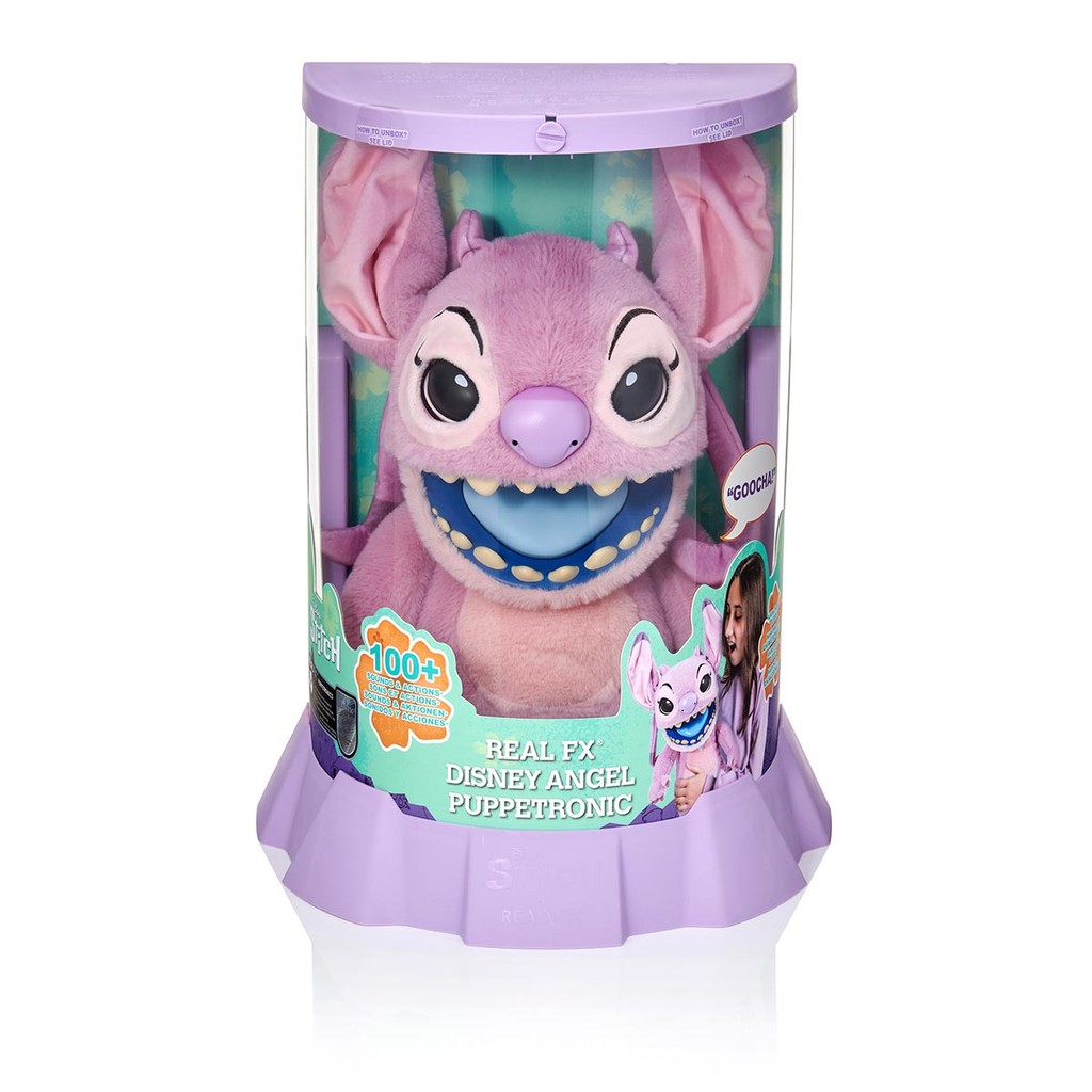Angel Robô (Fantoche) Interativo com Sons - Stitch Wow